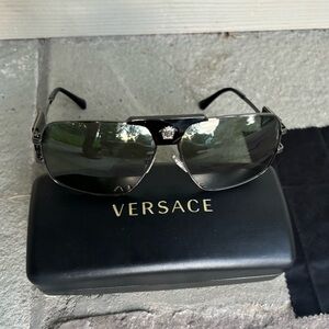 Versace Medusa Sunglasses, Like New